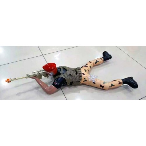 electronic crawling soldier toy