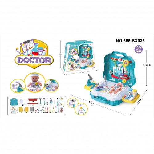 Playtive Junior - Roleplaying Set Occupations - Doctor's Bag