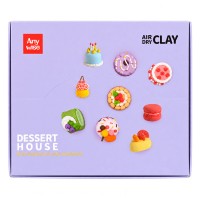 Air Dry Clay Kit Modeling Tools Dessert House DIY Crafts Air Dry Clay Kit Modeling Tools Dessert House DIY Crafts