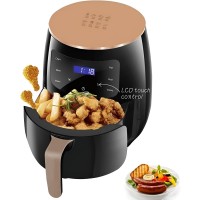 6L Air Fryer, 2400W XL Air Fryer with Digital Display, Temperature Control, 8 Preset Cooking Modes, Non-Stick Basket, Recipe Book - 389 6L Air Fryer, 2400W XL Air Fryer with Digital Display, Temperature Control, 8 Preset Cooking Modes, Non-Stick Basket, Recipe Book - 389