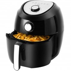 5.8Qt Air Fryer, 1700W XL Air Fryer with Dual Knob Control, Temperature Control, 6 Preset Cooking Modes, Recipe Book  - AF10C