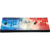 2-Player Pandora Box Arcade Console with 3D/2D Games, HDMI VGA Output, Naruto Anime Design, Dual Joysticks & Buttons, Retro Gaming Machine with USB, for TV PC Monitor (68x22x6.5 cm) 2-Player Pandora Box Arcade Console with 3D/2D Games, HDMI VGA Output, Naruto Anime Design, Dual Joysticks & Buttons, Retro Gaming Machine with USB, for TV PC Monitor (68x22x6.5 cm)