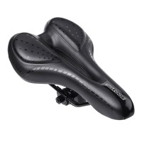 SGODDE Comfortable Bike Seat, Gel Waterproof Bicycle Saddle with Central Relief Zone and Ergonomics Design for Mountain Bikes - X002WFN2ZR