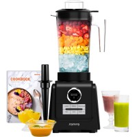 JOYOUNG 2L Smoothie Blender, 1300W Smoothie Blender with LED Screen, 5 Presets, 10 Speeds, Dishwasher Safe - L20-P551U