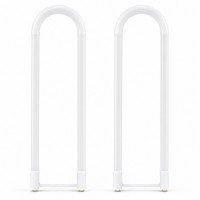 U-Bend LED T8 Bulbs, 2-Pack, 15.5W, 4100K Cool White, 2200LM U-Bend LED T8 Bulbs, 2-Pack, 15.5W, 4100K Cool White, 2200LM
