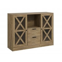 Farmhouse Buffet Cabinet with Glass Doors & Drawers Adjustable Shelves, Coffee Bar Storage Sideboard 47.2" Rustic Brown Kitchen Side Cabinet for Dining Room, Living Room, Entryway Farmhouse Buffet Cabinet with Glass Doors & Drawers Adjustable Shelves, Coffee Bar Storage Sideboard 47.2" Rustic Brown Kitchen Side Cabinet for Dining Room, Living Room, Entryway