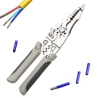 Multifunction Wire Stripper Pliers, 0.8-2.6 mm, Cutter and Crimper Multifunction Wire Stripper Pliers, 0.8-2.6 mm, Cutter and Crimper