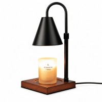 Candle Warmer Lamp, Timer, Dimmer, Adjustable Height, Black Candle Warmer Lamp, Timer, Dimmer, Adjustable Height, Black