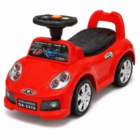 Toddler Ride-On Car with Storage, Red, Foot-to-Floor Play, Music Model QX-3316 Toddler Ride-On Car with Storage, Red, Foot-to-Floor Play, Music Model QX-3316