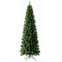 Artificial Christmas Tree Full Green PVC Holiday Tree with Metal Stand Easy Assembly, Realistic Pine Look 205cm / 6.7FT for Home, Living Room, Office Décor Model BG065T507 Artificial Christmas Tree Full Green PVC Holiday Tree with Metal Stand Easy Assembly, Realistic Pine Look 205cm / 6.7FT for Home, Living Room, Office Décor Model BG065T507