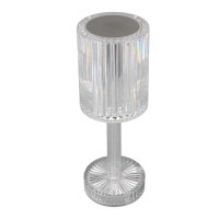Crystal Table Lamp LED USB Rechargeable Table Lamp with Stepless Brightness Control Elegant Crystal Design with Soft Lighting Perfect for Bedroom, Living Room, Desk Modern Home Décor Crystal Table Lamp LED USB Rechargeable Table Lamp with Stepless Brightness Control Elegant Crystal Design with Soft Lighting Perfect for Bedroom, Living Room, Desk Modern Home Décor
