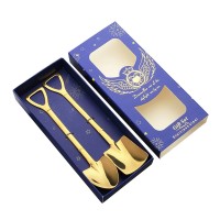 2 PCS Ice Cream Shovel Spoons Set, 6 inch Stainless Steel Flatware for Dessert, Cakes, Ice Cream 2 PCS Ice Cream Shovel Spoons Set, 6 inch Stainless Steel Flatware for Dessert, Cakes, Ice Cream