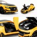 1:24 Scale Model Car, Die Cast Camaro Race Car Toy with Functional Doors - VB24083