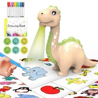 Dinosaur Projection Drawing Board, Tracing and Drawing Projector with Music, 80 Patterns for Children, Kids, Ages 3-7 - 3389 Dinosaur Projection Drawing Board, Tracing and Drawing Projector with Music, 80 Patterns for Children, Kids, Ages 3-7 - 3389