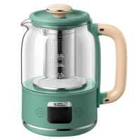 Electric Health Kettle, 0.8L Multifunctional Tea Pot with 5 Preset Modes, Temperature Control, LED Display, Auto Shut-Off for Tea, Coffee - YSH-C08T1