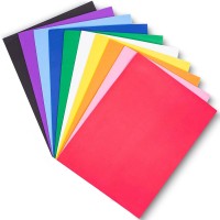 10-Pack EVA Foam Sheets, 8.25 x 11.5" Inch, 10 Colors, 2mm Thick Handicraft Foam Paper for Arts and Crafts - WET-6009 10-Pack EVA Foam Sheets, 8.25 x 11.5" Inch, 10 Colors, 2mm Thick Handicraft Foam Paper for Arts and Crafts - WET-6009