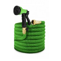 Expandable Garden Hose 50 ft with Adjustable Spray Nozzle, Solid Brass Connectors, Lightweight Flexible Water Hose, Compact Coil Storage for Lawn, Garden, Patio, Car Wash & Outdoor Cleaning Expandable Garden Hose 50 ft with Adjustable Spray Nozzle, Solid Brass Connectors, Lightweight Flexible Water Hose, Compact Coil Storage for Lawn, Garden, Patio, Car Wash & Outdoor Cleaning