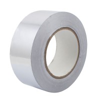 Multipurpose Foil Tape, Aluminum Foil Tape, 50mm x 45.7m (2 Inches x 50 Yards), Strong Adhesive (1 Roll)