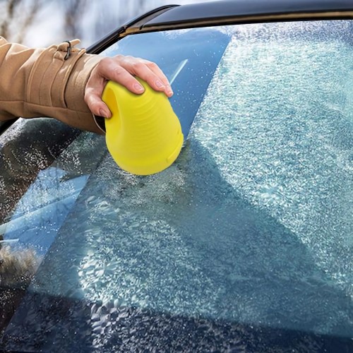 Toytexx Automatic Electric Ice Scraper Windshield Window Snow Remover  Compact, Modern Design And Easy To Use.