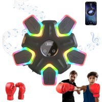 Intelligent Boxing Machine, Bluetooth Music Boxing Training Pad for Kids, Adults, Small Spaces, Relief Training,for Home,Office, Apartment Workouts - Q2 Intelligent Boxing Machine, Bluetooth Music Boxing Training Pad for Kids, Adults, Small Spaces, Relief Training,for Home,Office, Apartment Workouts - Q2