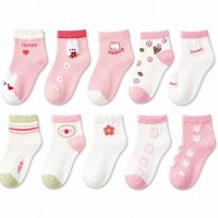 Kids Ankle Socks 10 Pairs, Random Assorted Cute Cotton-Blend Socks for Girls, Bunny, Bear, Bow, Heart & Floral Patterns, L Size 6-8Y, School, Play & Everyday Wear Kids Ankle Socks 10 Pairs, Random Assorted Cute Cotton-Blend Socks for Girls, Bunny, Bear, Bow, Heart & Floral Patterns, L Size 6-8Y, School, Play & Everyday Wear