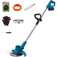 Cordless 21V/3.0Ah Brushless Multi-Function String Trimmer & Mini Lawnmower Adjustable 90° Swivel Head, 3 Cutting Modes (String, Flat Blade, 8″ Saw) Lightweight 21 cm Deck – Ideal for Home & Garden Cordless 21V/3.0Ah Brushless Multi-Function String Trimmer & Mini Lawnmower Adjustable 90° Swivel Head, 3 Cutting Modes (String, Flat Blade, 8″ Saw) Lightweight 21 cm Deck – Ideal for Home & Garden