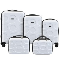 5-Piece Hard Shell Luggage Set Spinner Suitcases 5-Piece Hard Shell Luggage Set Spinner Suitcases