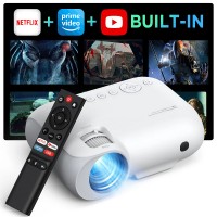 YOTON 4K Projector, Portable Movie Projector with Wifi and Bluetooth, 12000 Lumens, Netflix/Prime Video/Android/iOS - Y9 