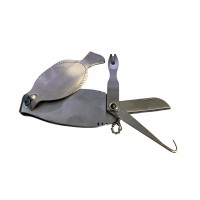 Compact Fish-Shaped Nail Clipper Multi-Tool with Nail File, Cuticle Cleaner, Ear Pick, Folding Knife, Hook Tool & Pouch, 9 cm Portable Grooming Tool for Travel and Everyday Carry Compact Fish-Shaped Nail Clipper Multi-Tool with Nail File, Cuticle Cleaner, Ear Pick, Folding Knife, Hook Tool & Pouch, 9 cm Portable Grooming Tool for Travel and Everyday Carry