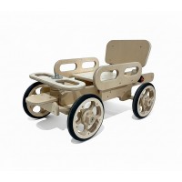 Wooden Pedal Go-Kart for Kids – Telescopic Adjustable Ride-On Car with Steering Wheel, Durable Birch Plywood Construction, Indoor & Outdoor Toy, 119.5 × 54 × 53.5 cm  Model C2308 Wooden Pedal Go-Kart for Kids – Telescopic Adjustable Ride-On Car with Steering Wheel, Durable Birch Plywood Construction, Indoor & Outdoor Toy, 119.5 × 54 × 53.5 cm  Model C2308