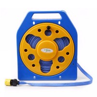 15M Portable Garden Hose Kit, Expandable Watering Hose with Reel Holder