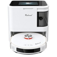 Robot Vacuum & Mop 4000Pa Suction Self-Cleaning Dock White Robot Vacuum & Mop 4000Pa Suction Self-Cleaning Dock White