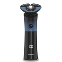 Electric Rotary Shaver for Men 3D Floating Magnetic Cutter Head, Self-Sharpening Blades, IPX6 Waterproof, Smart LED Display Cordless Wet & Dry Daily Grooming Model FK-379 Electric Rotary Shaver for Men 3D Floating Magnetic Cutter Head, Self-Sharpening Blades, IPX6 Waterproof, Smart LED Display Cordless Wet & Dry Daily Grooming Model FK-379