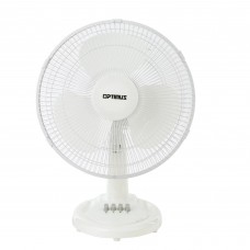 12" Oscillating Table Fan with 3 Speed Modes, Adjustable Tilt - F-1211
