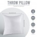 Throw Pillows, 18" x 18" inch Polyester Pillow Inserts for Bed Couch Decorative Pillows (Set of 2)