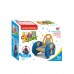Baby Training Toilet Potty Seat, Cartoon Elephant Toilet Bowl with Closing Lid, Removable Bowl - 58713