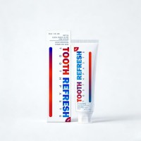 Tooth Refresh Toothpaste Gentle Daily Oral Care Paste for Fresh Breath, Surface Stain Cleaning & Clean Feeling Mint-Style Toothpaste for Adults, Home, Travel & Everyday Brushing, 100g Model E092-5 Tooth Refresh Toothpaste Gentle Daily Oral Care Paste for Fresh Breath, Surface Stain Cleaning & Clean Feeling Mint-Style Toothpaste for Adults, Home, Travel & Everyday Brushing, 100g Model E092-5