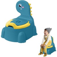 Dinosaur Potty Training Seat for Toddlers Kids Potty Chair with Backrest, Non-Slip Base, Removable Bowl, Easy-Clean Design Portable Baby Toilet Trainer for Boys & Girls Dinosaur Potty Training Seat for Toddlers Kids Potty Chair with Backrest, Non-Slip Base, Removable Bowl, Easy-Clean Design Portable Baby Toilet Trainer for Boys & Girls