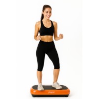 Vibration Plate Exercise Machine Whole Body Workout Platform w/ Remote, Resistance Bands 1–20 Speed Levels, LED Display Compact Home Fitness Equipment for Toning & Balance 330 lbs Capacity Vibration Plate Exercise Machine Whole Body Workout Platform w/ Remote, Resistance Bands 1–20 Speed Levels, LED Display Compact Home Fitness Equipment for Toning & Balance 330 lbs Capacity