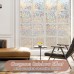 Window Privacy Film, Removable 3D Rainbow Covering No Glue Static Cling, UV Blocking for Home, Office, Windows - 44.5 x 200 cm